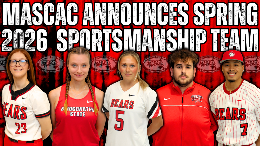 MASCAC Spring Sportsmanship Team 2026 BSU Graphic