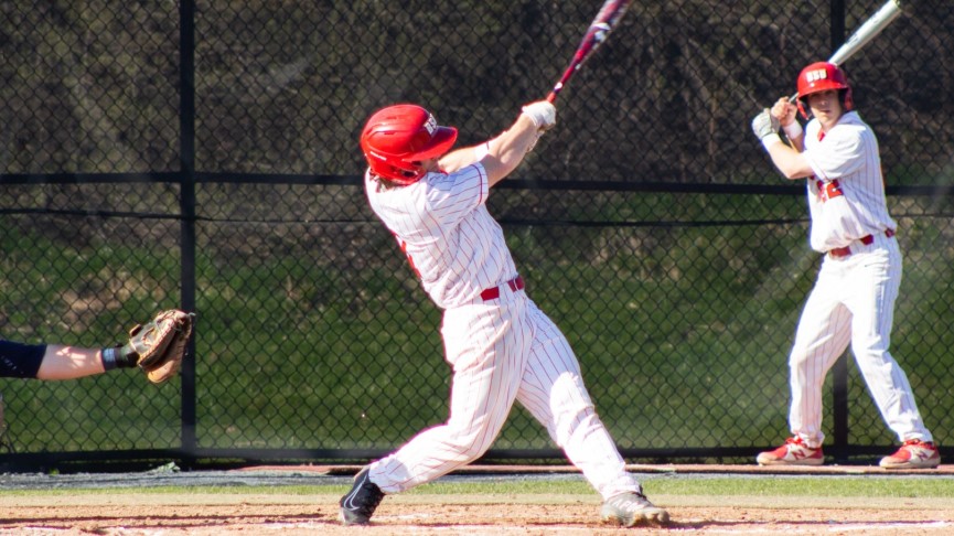 Baseball Drops 12-9 Decision to Suffolk