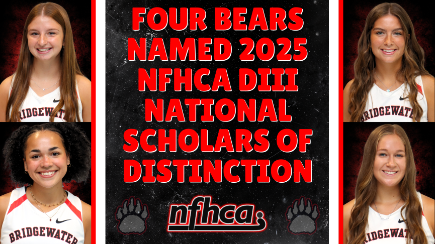 Four Bears Named NFHCA Scholars of Distinction