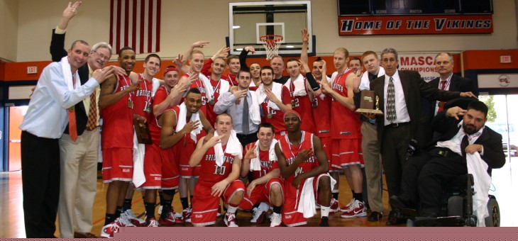 Men's Basketball Captures Third Straight MASCAC Tournament Title