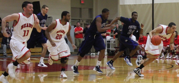 Men's Basketball Advances to MASCAC Title Game