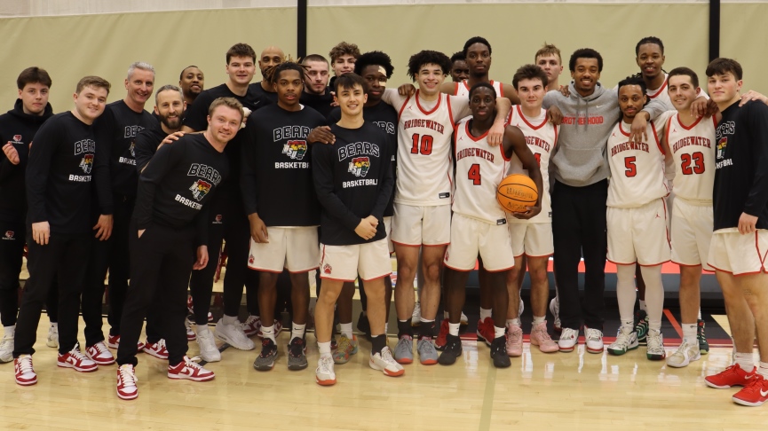 Kikuba Notches 1,000th Point as Men's Basketball Downs Framingham, 85-66