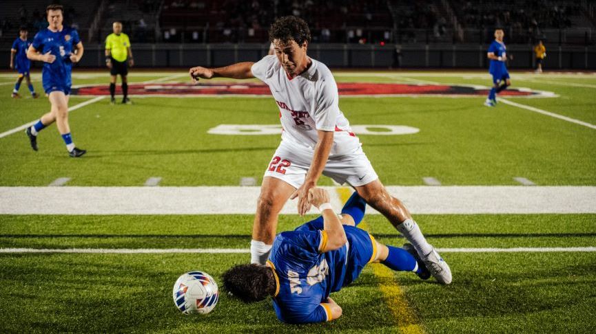 Men's Soccer Rallies for 3-2 Win Over Saint Joseph