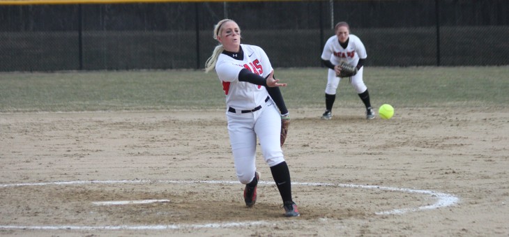 Softball Splits Non-Conference Twinbill with Wheaton