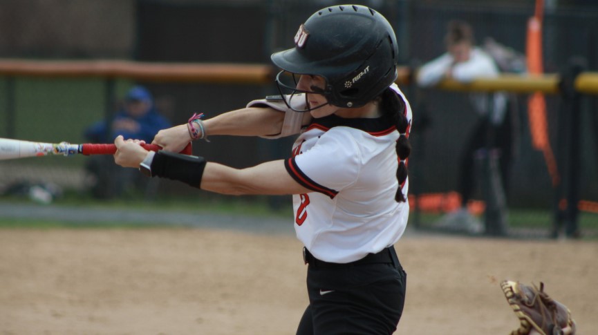 Softball Splits MASCAC Twinbill with Mass. Maritime