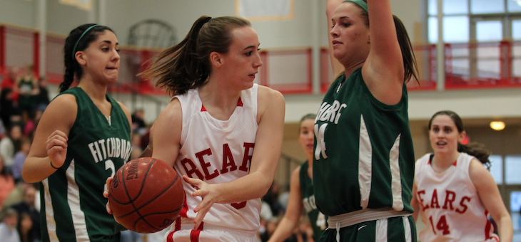 Second Half Scoring Outburst Propels Women's Hoops to 100-75 Win