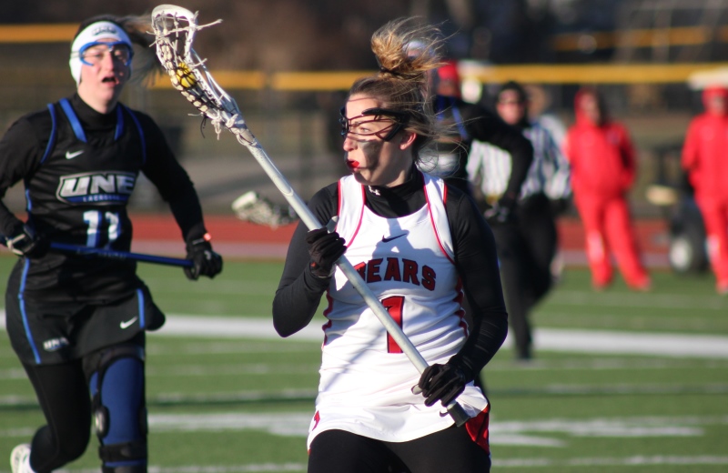 Women's Lacrosse Holds Off UNE, 12-10