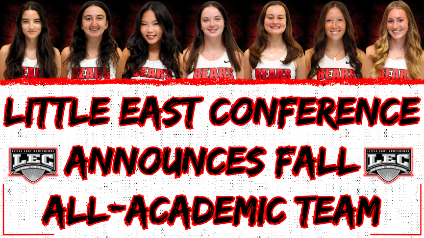 Seven Bears Named to Little East Fall All-Academic Team