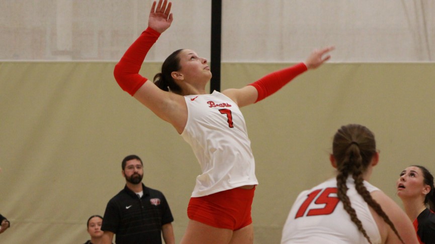 Volleyball Posts 3-1 Win Over RIC