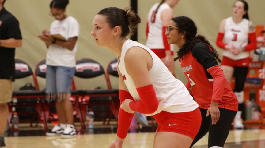 Volleyball Rallies for 3-2 MASCAC Win Over Westfield